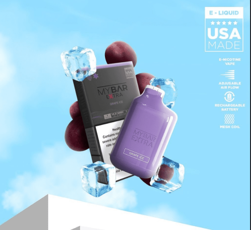 سحبة ماي بار 5000 موشة عنب ايس MY BAR EXTRA 5000 P...