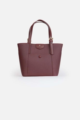 شنطة نسائية ماركة لورينا تعبر عن الأناقة بلون برغن...