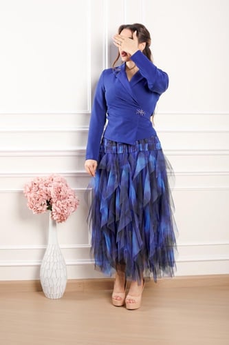 تنوره مموج خامه تل قصة مموجه مناديل