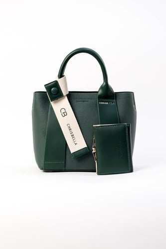 شنطة نسائي حجم وسط ماركة كرسبيلا مع محفظة مصنعة من...