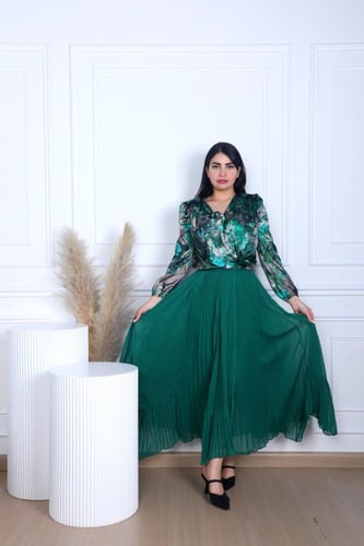 تنوره شيفون بلاسية كسرات