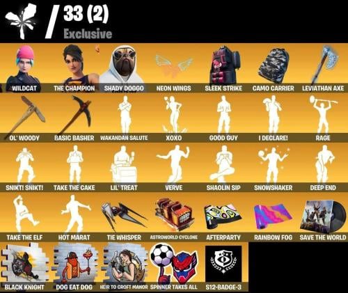 حساب وايلد كات + اكس كريتوس مطلوب جداً اغلب الرقصا...