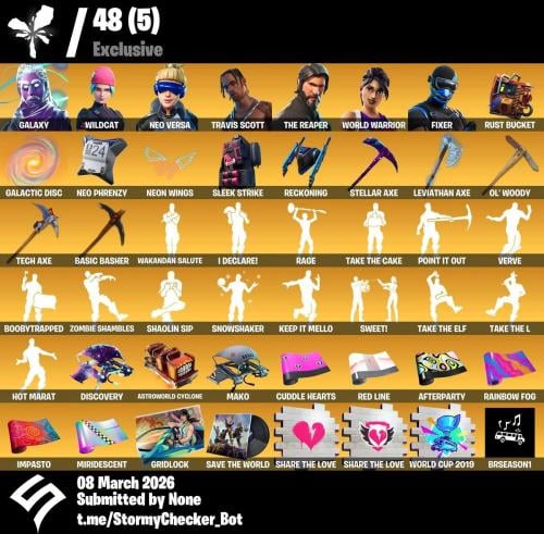 حساب وايلد كات و جالكسي القديم و ترفس و سيزن الثال...