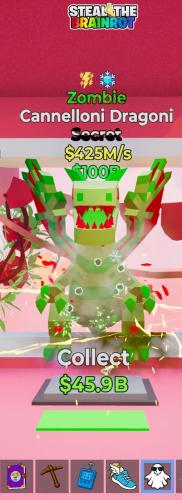 تنين زومبي ضربتين ثلج و برق