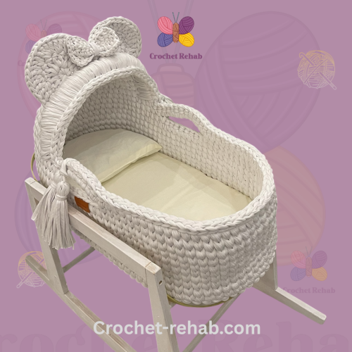 سرير متنقل للمواليد بأذن ميكي بدون ستاند