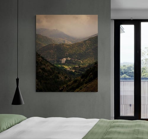 لوحة احترافية لجبال الباحة – لوحات طبيعة مميزة