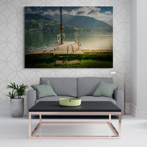 لوحة رونق الطبيعة من النمسا بعيون سعودية