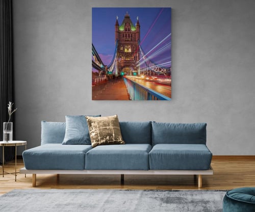 جسر البرج لندن - لوحة فنية بتصميم عصري| City Vibes
