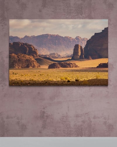 لوحة جبال علقان من نيوم الساحرة - لوحات طبيعية من...