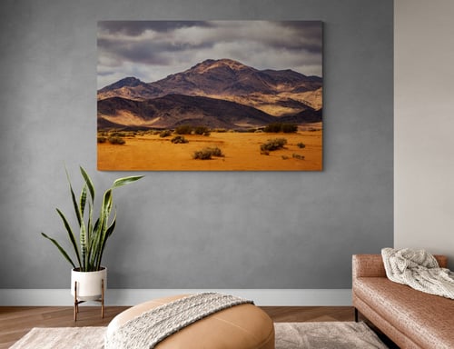 لوحة جبال نيوم والرمال - لوحات طبيعة مميزة