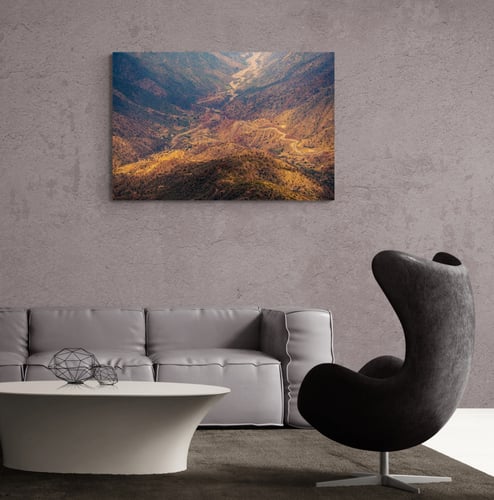 ️ لوحة جبال أبها – سِحر عسير المتعرّج | طبيعة سعود...