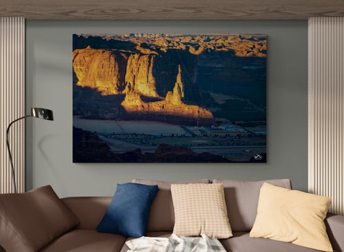 ️ لوحة العلا من الأعلى – مشهد بانورامي لجمال المدي...