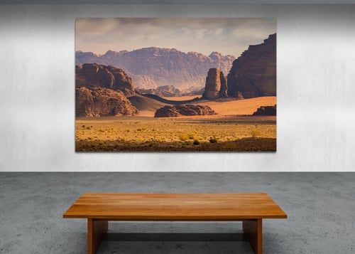 لوحة جبال علقان من نيوم الساحرة - لوحات طبيعية من...