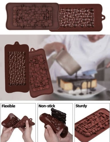 قالب سيلكون لوح الشوكلاتة