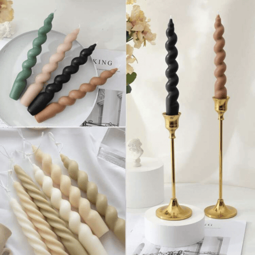 قالب اكريليك العمود الحلزوني