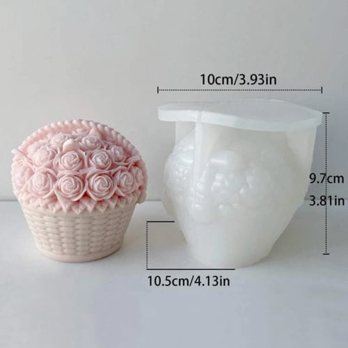 قالب سيلكون باقة الوردة الكبيرة