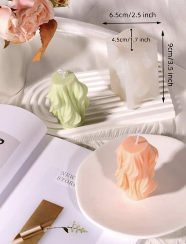 قالب سيلكون مموج