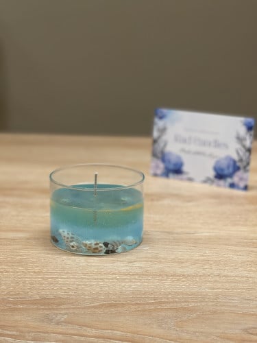 أصداف لتزيين الشموع