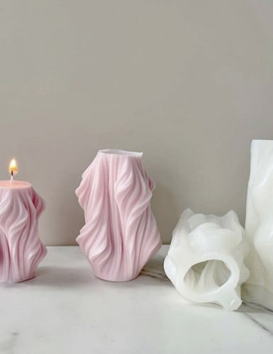 قالب سيلكون مموج