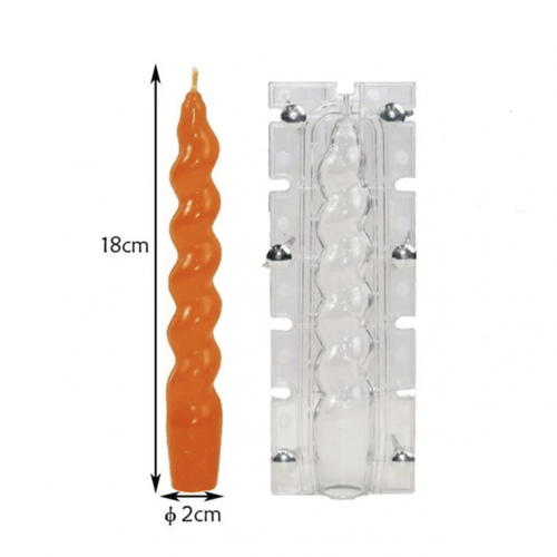 قالب اكريليك العمود الحلزوني