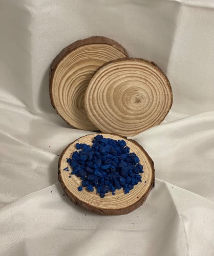 الوان شمعية -أزرق غامق-