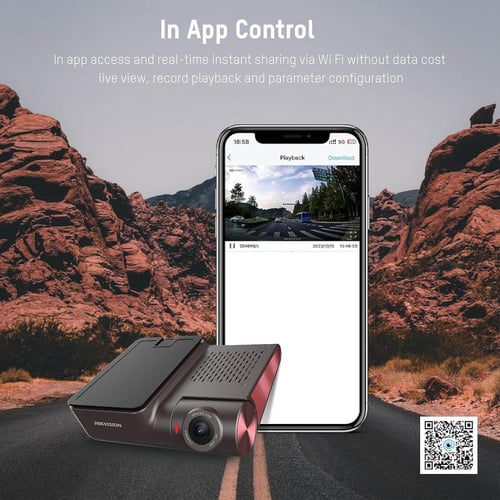 كاميرا أمامية وخلفية | داش كام G2PRO