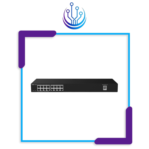 سويتش شبكة روجي مع إدارة سحابية ذكية وبـ16 منافذ ج...
