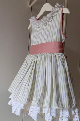 فستان الياسمين للصغار