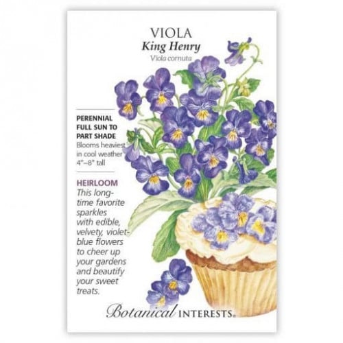 بذور فيولا الملك هنري - King Henry Viola Seeds