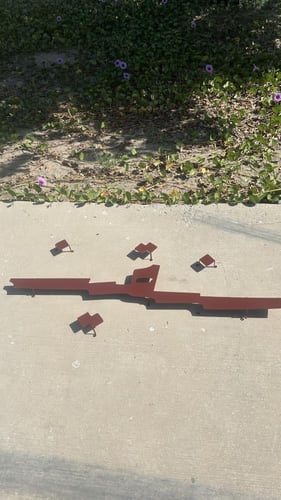 اسم او عبارة للمحل من الحديد المطلي قص ليزر