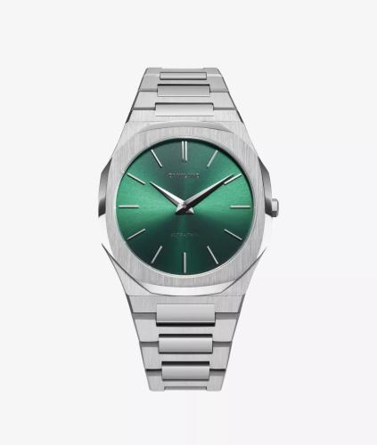 D1 MILANO Scarabeo Ultra Thin Bracelet 40mm Stainless Steel Quartz Watch