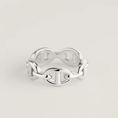 HERMÈS Chaine d'ancre Enchainee ring, small model