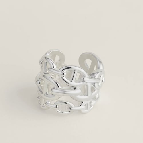 Hermès Chaine d'ancre Enchainee ring, large model