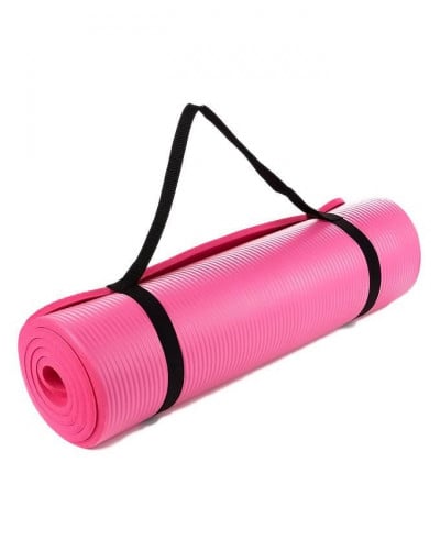 Yoga Mat فرشة يوقا 6 مل لون وردي