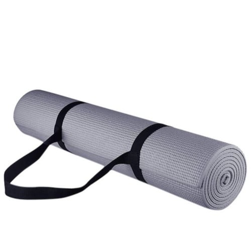 Yoga Mat فرشة يوقا 4 مل لون رصاصي