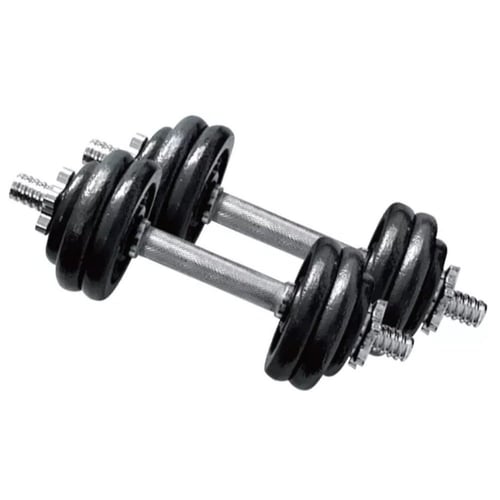 شنطة اوزان 50 كيلو Dumbbells & Barbell Set