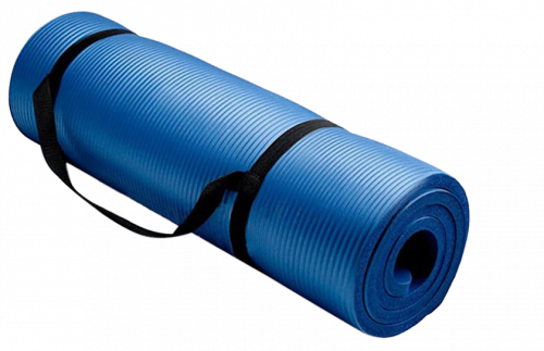 Yoga Mat فرشة يوقا 8 مل لون ازرق