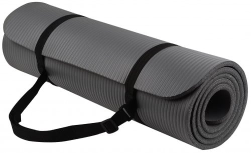 Yoga Mat فرشة يوقا 8 مل لون رصاصي