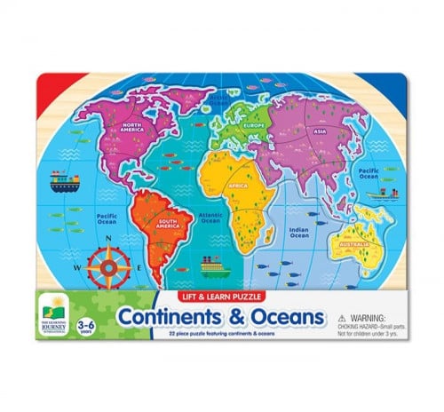 أحجية خريطة العالم