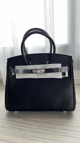 Birken Bag black بيركن ( اسود) بالحجم الوسط 25 سم