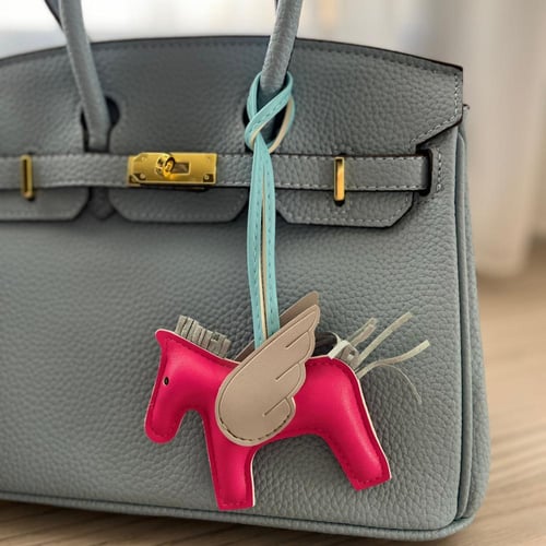 Birken Bag baby blueميني بيركن ( سماوي) بالحجم الك...
