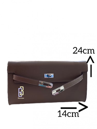 clutch khaki || كلوتش رمادي