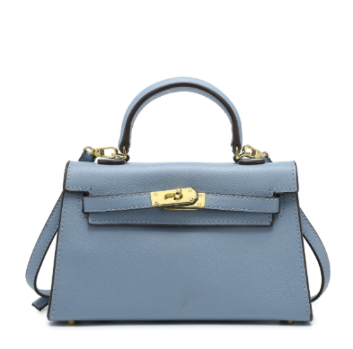 Baby Blue gold Bag | ميني كايلي (سماوي) حديده ذهبي...