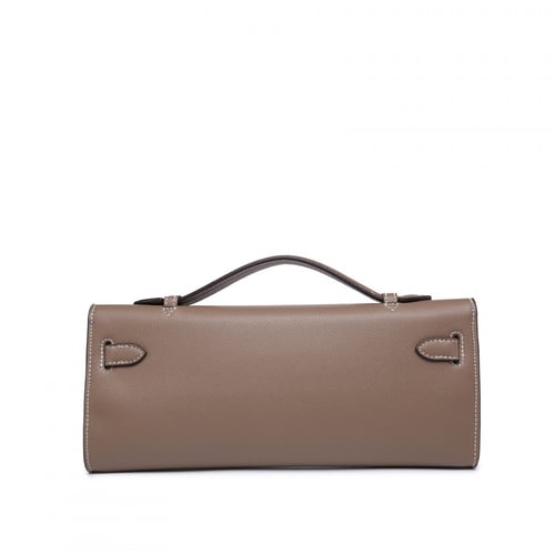 Kelly Cut clutch khaki || كايلي كت كلوتش رمادي