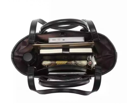 شنطة كتف Tote Bag (Shopping Bag) بجلد الافعى الاخض...