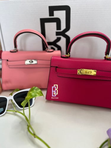 khaki Bag pink | ميني كايلي (وردي غامق فوشي ) حديد...