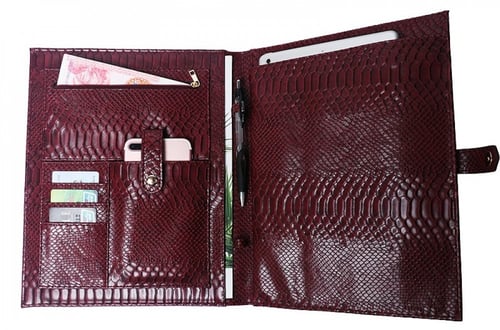 فولدر عانبي بجلد الأفعي