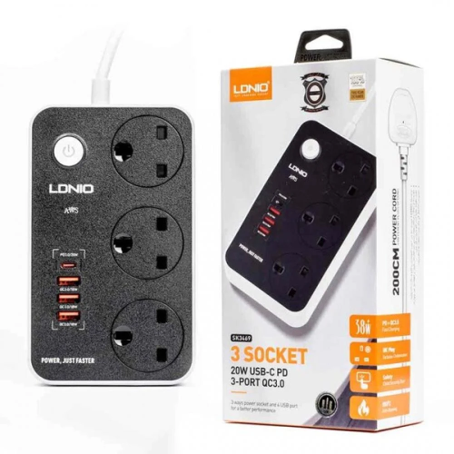 3-meter extension with USB inputs and PD port from...