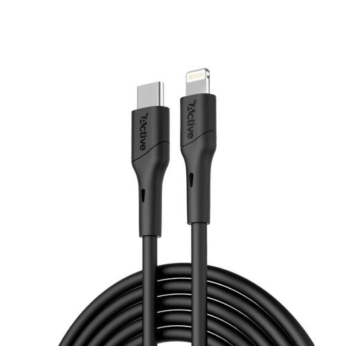 iPhone cable Rebell black TP-C to Lightning from A...