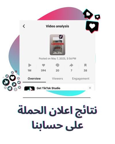 اعلانات ممولة تيك توك تصميم وادارة